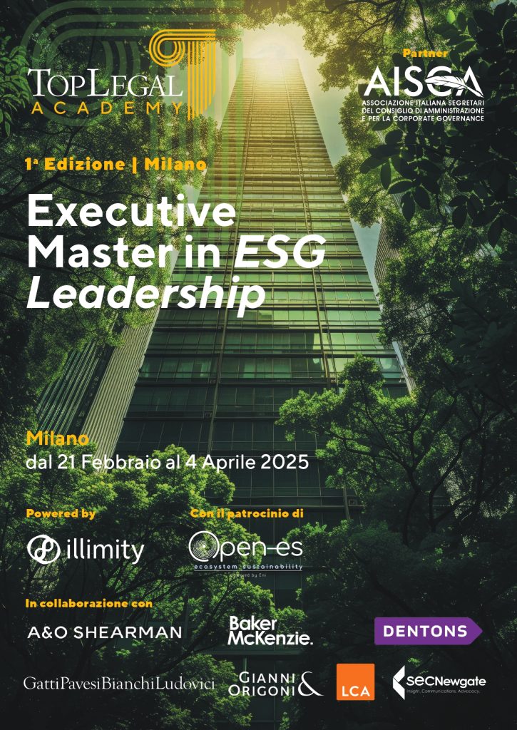 Executive Master in ESG Leadership